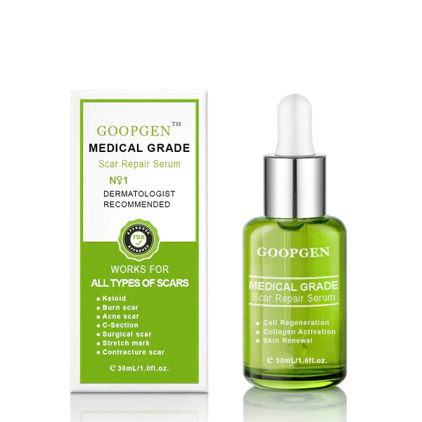 GOOPGEN Advanced Scar Repair Serum For All Types of Scars  Especially Acne Scars, Surgical Scars and Stretch Marks