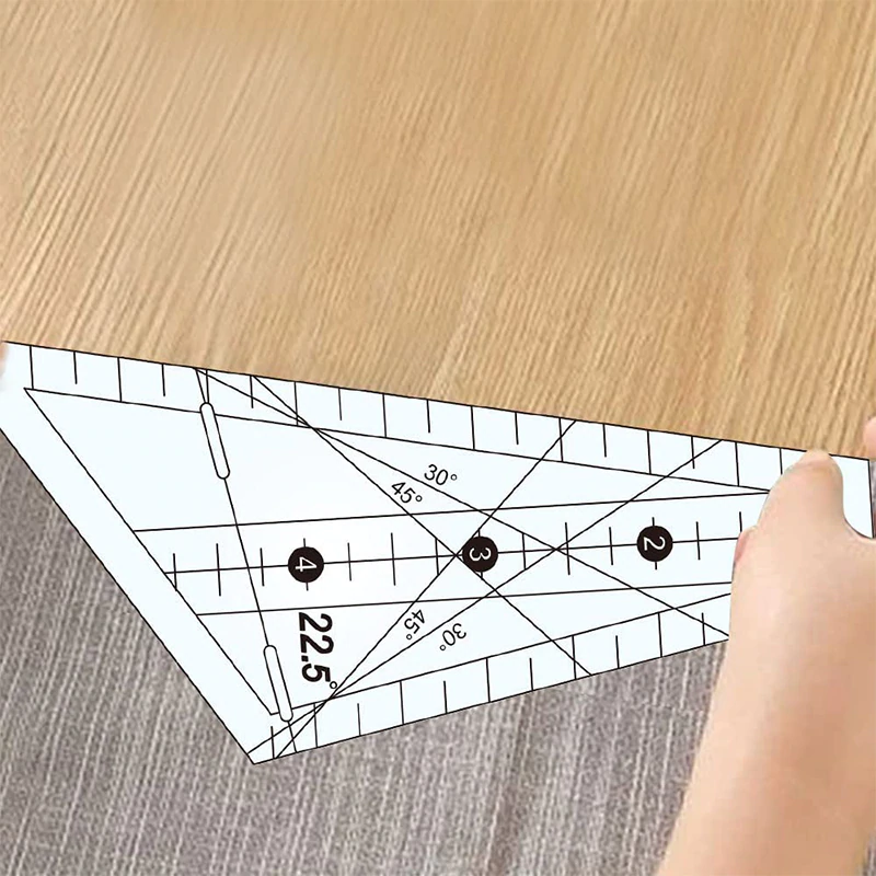 Art Ruler Squedge 22.5°/45° Template