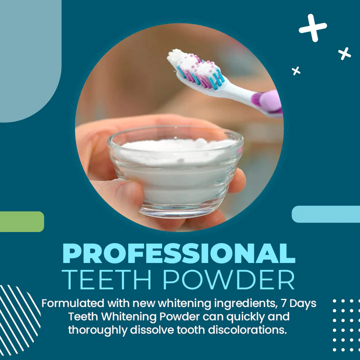 7 Days Teeth Whitening Powder