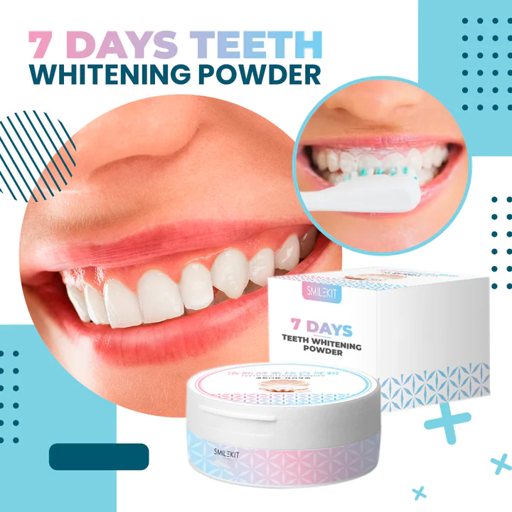 7 Days Teeth Whitening Powder