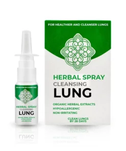 HerbClear Organic Herbal Lung Cleanse Repair Nasal Spray