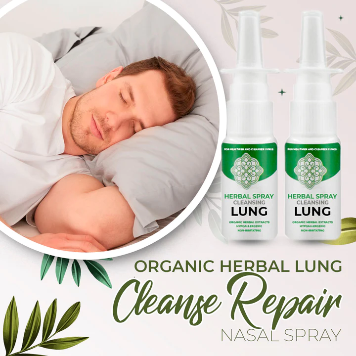 Flonaze Organic Herbal Lung Cleanse Repair Nasal Spray