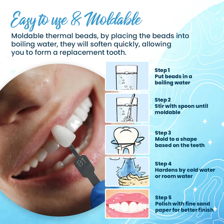 MEHARRY Professional Tooth Repair Shaping Teether Kit