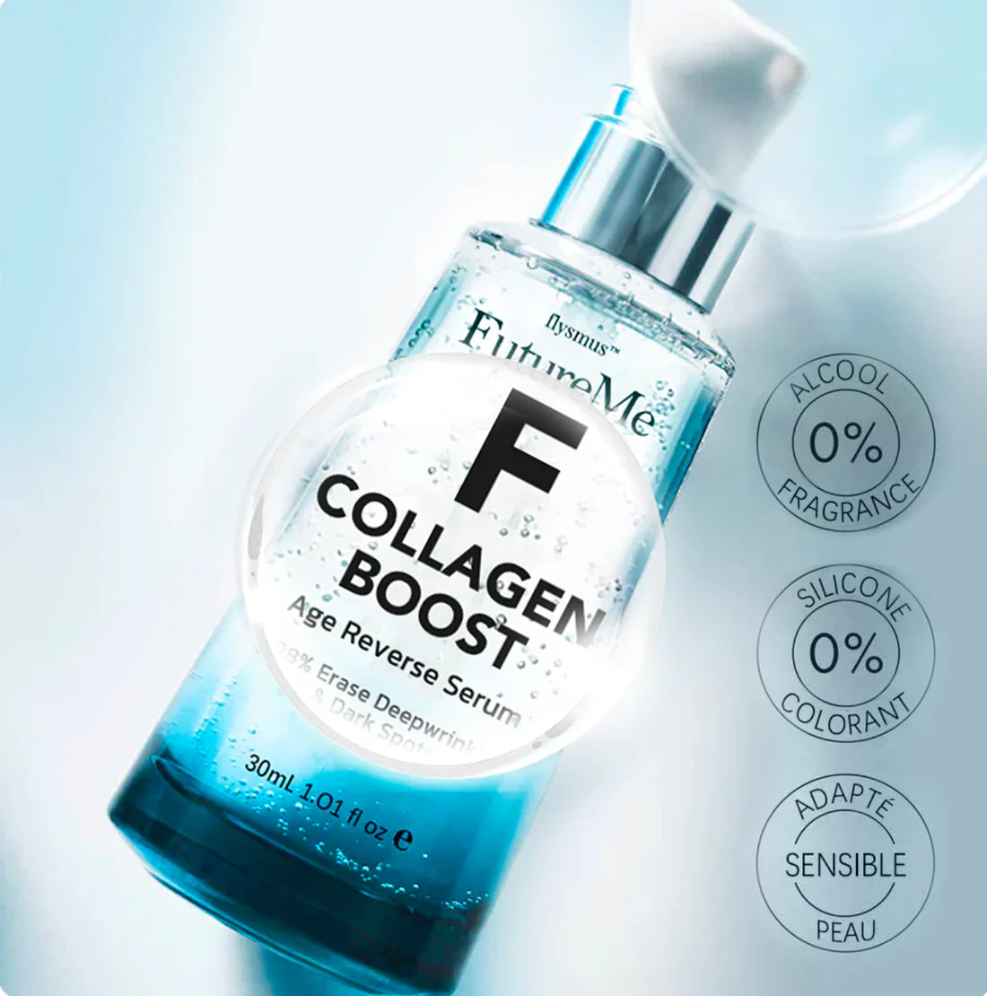 flysmus FutureMe Advanced Collagen Boost Age Reverse Serum