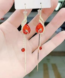 Peacock Earrings