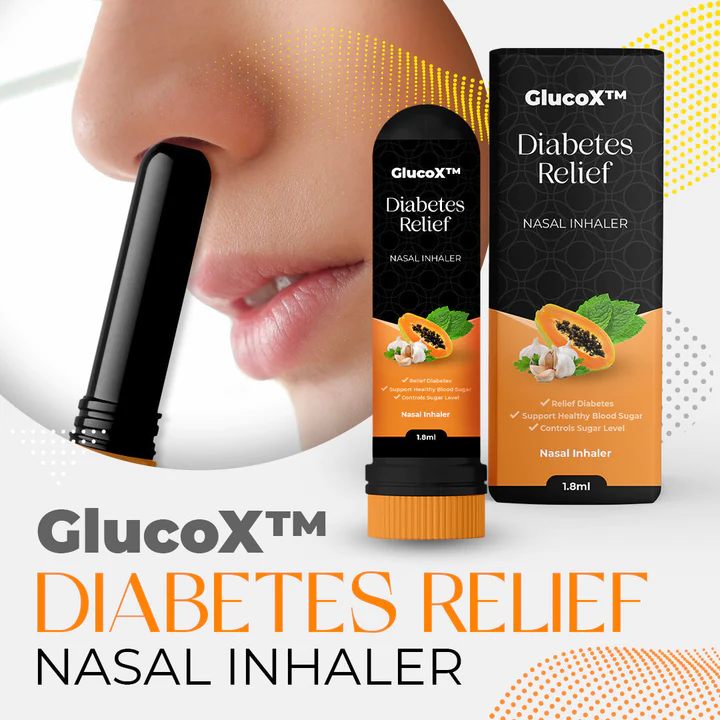 GlucoX New Diabetes Relief Nasal Inhaler