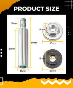 Angle Grinder Extension Connecting Rod