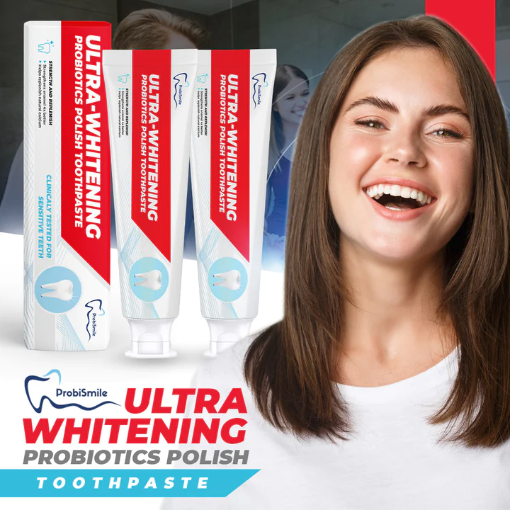 ProbiSmile Ultra-Whitening Probiotics Polish Toothpaste