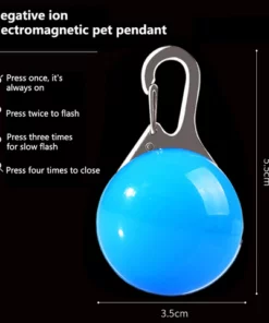 Negative Ion Electromagnetic Pet Pendant