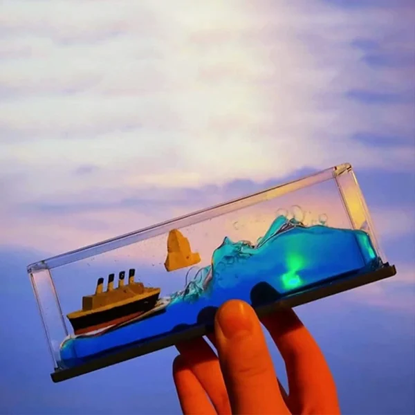 Cruise Ship Model Decoration