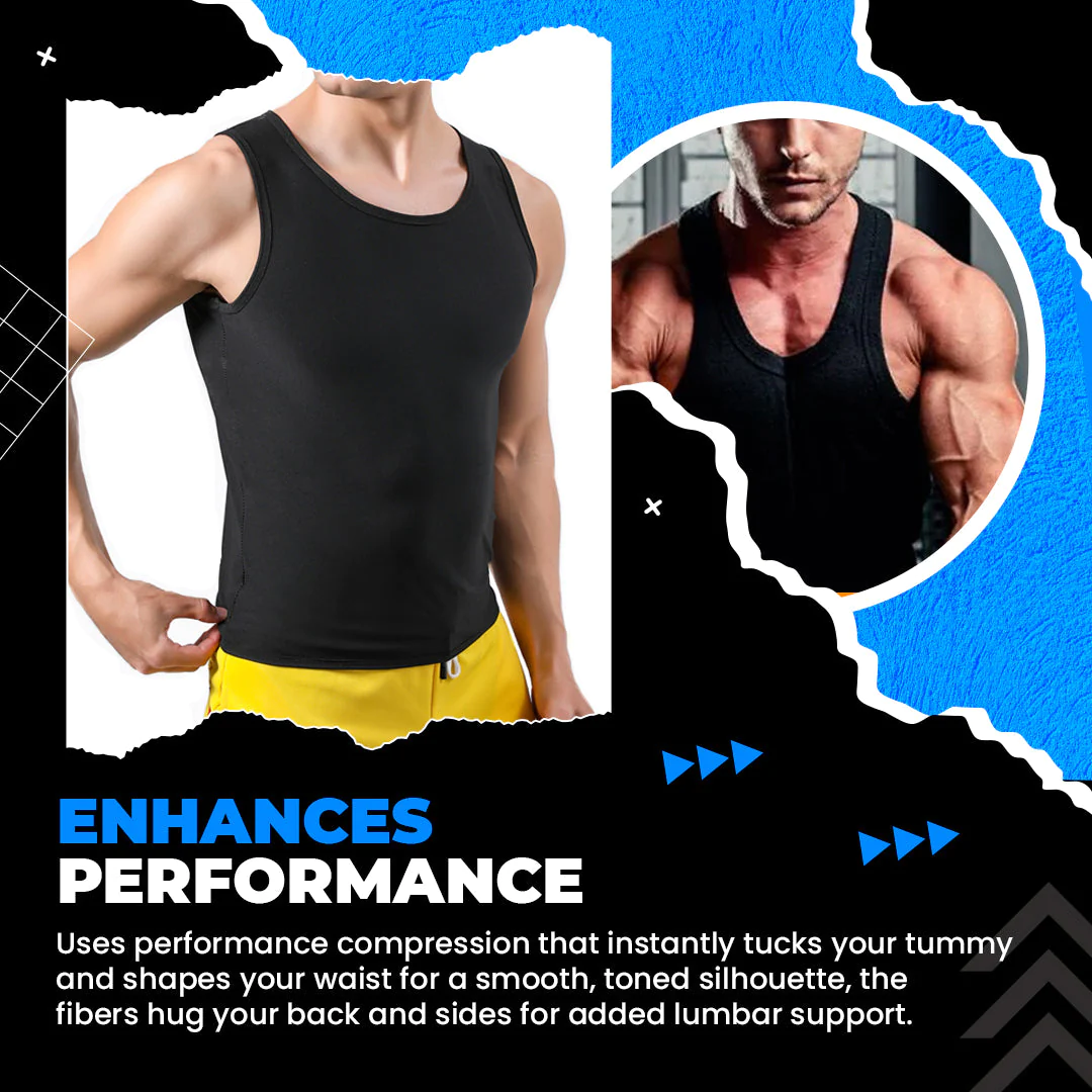 ALPHA-Fit Gynecomastia Compress Tank Top