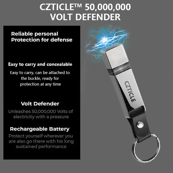 CZTICLE PROMAX 50,000,000 Volt Portable Guard Stick