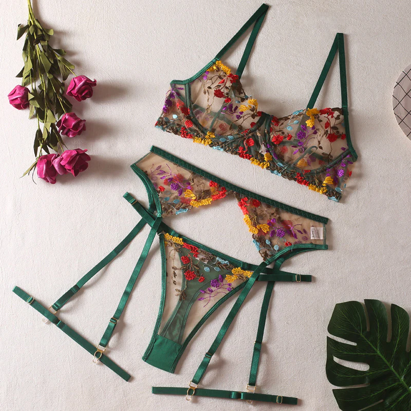 Rural Floral Bra