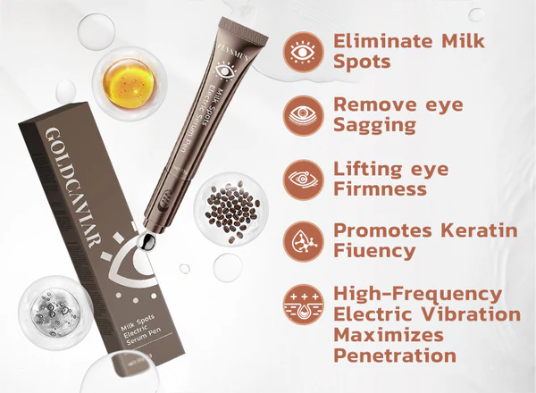 flysmus GoldCaviar Milk Spots Electric Serum Pen