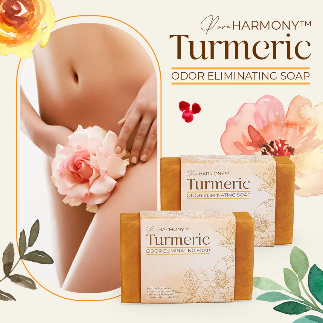 PureHarmony Turmeric Odor Eliminating Soap