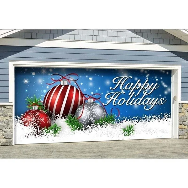 Christmas Car Door Decoration