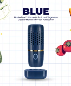 MasterPure Ultrasonic Fruit and Vegetable Cleaner Machine OH-ion Purification