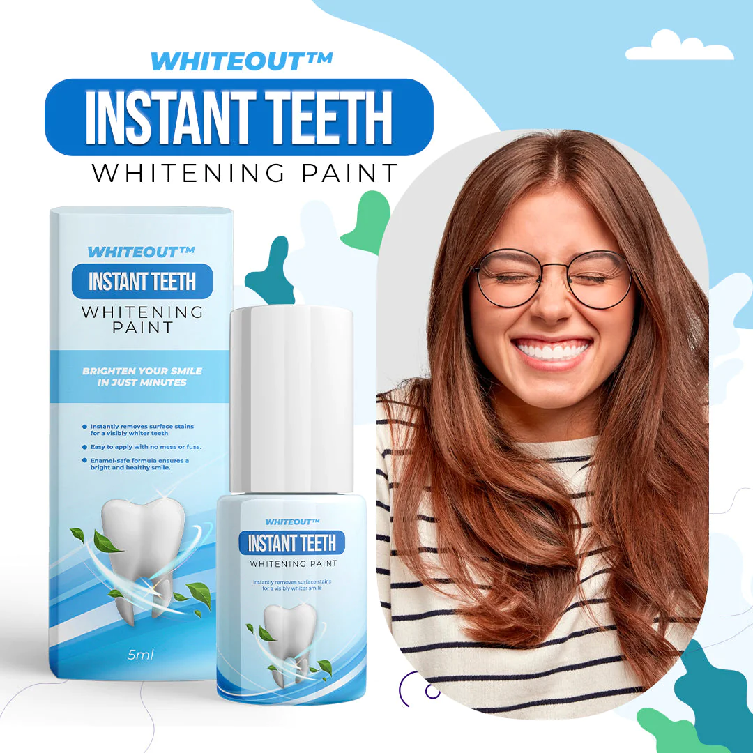 WhiteOut Instant Teeth Whitening Paint