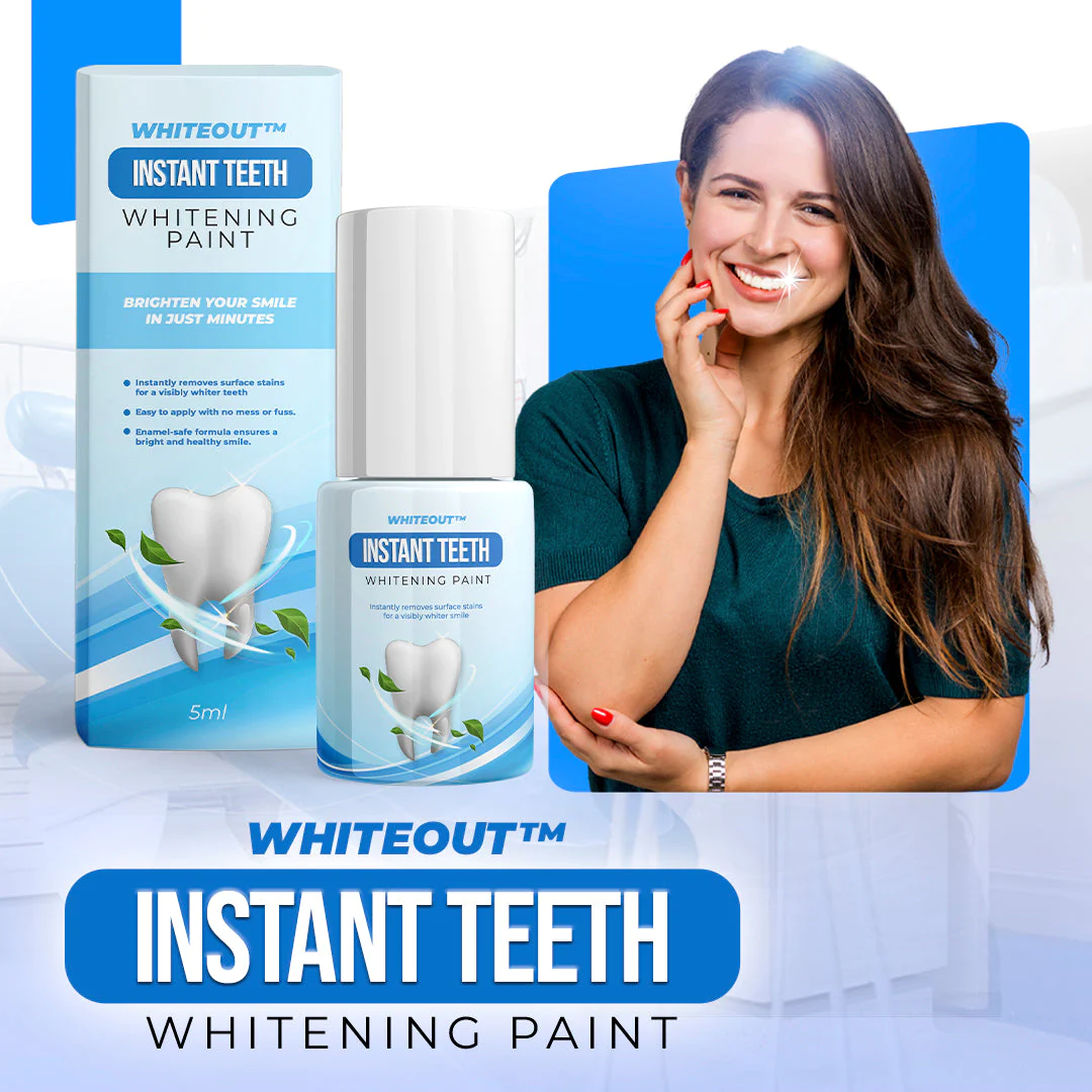 WhiteOut Instant Teeth Whitening Paint