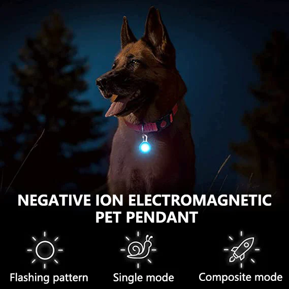 Negative Ion Electromagnetic Pet Pendant