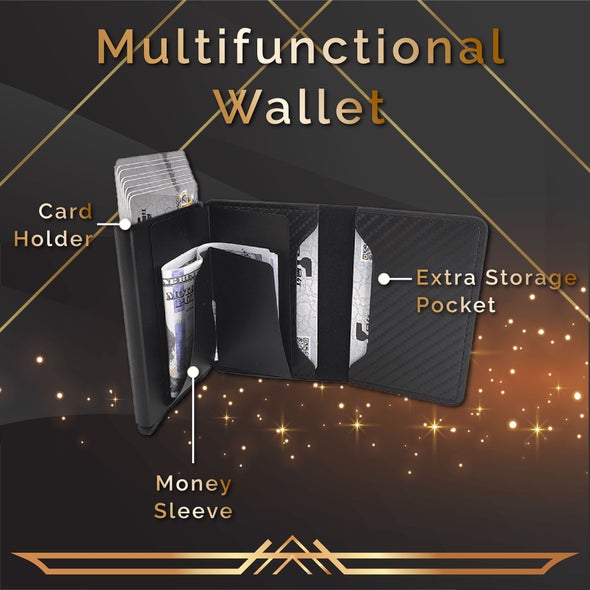 RFID Ultra Slim Pop-Up Wallet