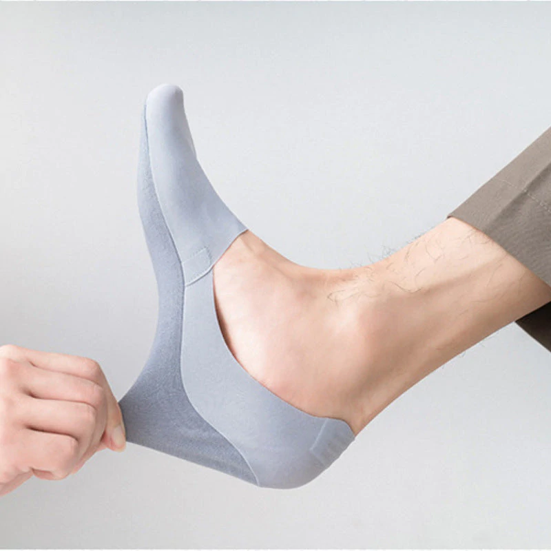 Ice silk invisible socks