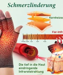 Sugoola Fern-Infrarot-Titan-Ionen-Arthritis-Therapie WĂ¤rme-Kompressionshandschuhe