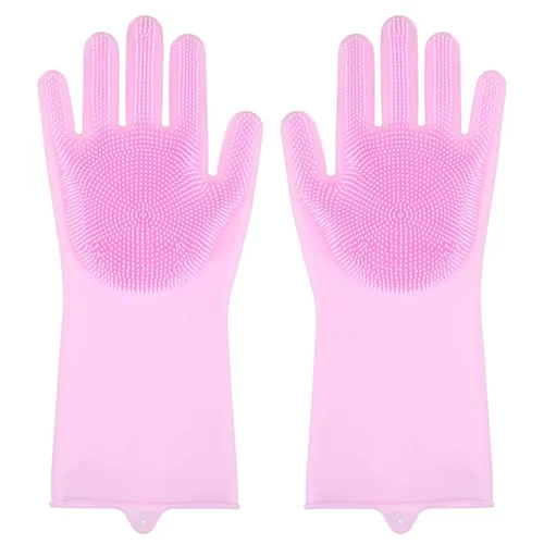 Silicone Cleaning Gloves