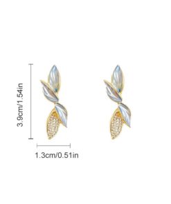 Shiny Leaf Earring Inspiration