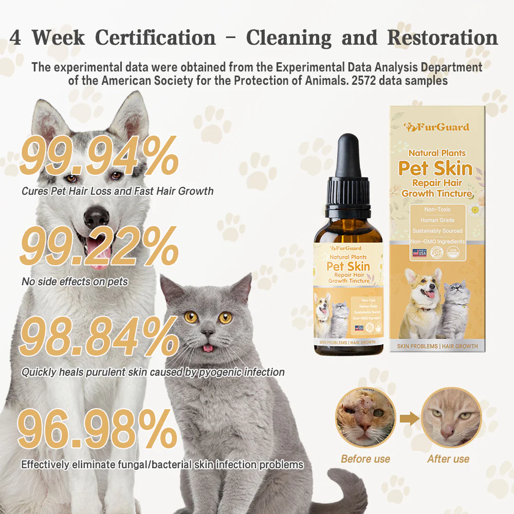 FurGuardŽ Pet Skin Repair Hair Growth Tincture