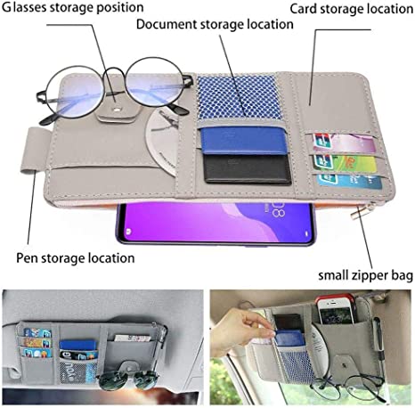 New Car Visor Organizer