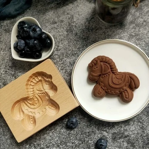 Carved Wooden Pryanik Mold