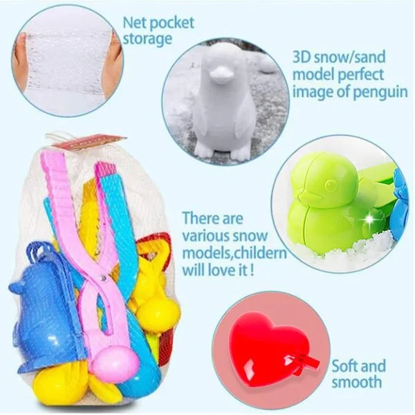 AEXZR Lovely Snow Duck Clip Toy