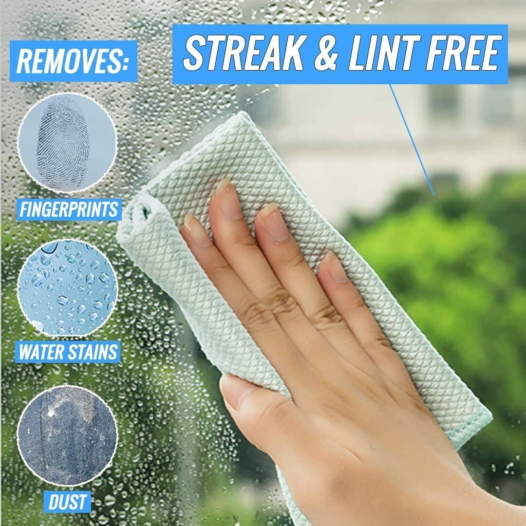 Streak-Free Miracle Cleaning Cloths