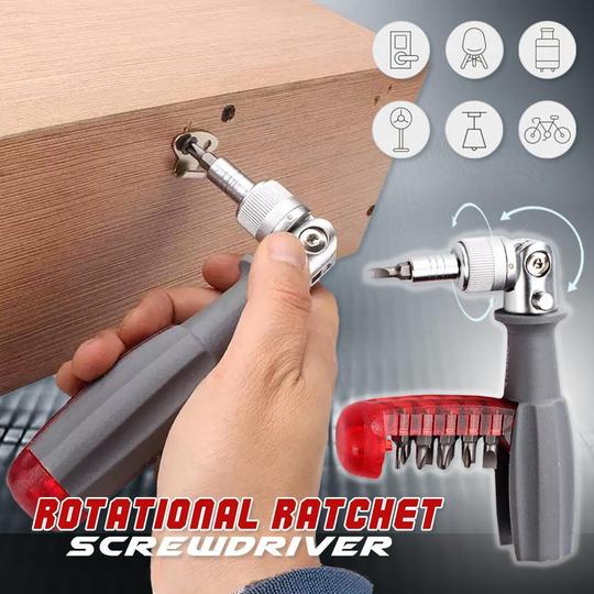 Rotational Ratchet Screwdriver