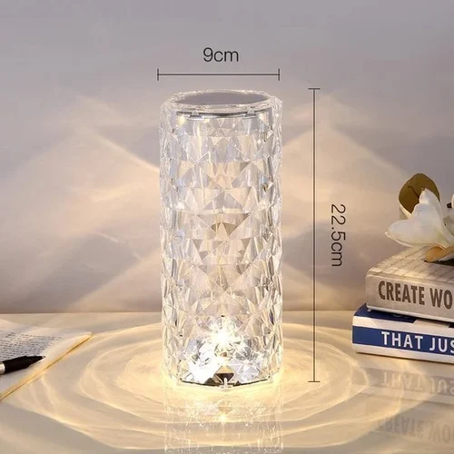 Touching Control Rose Lamp