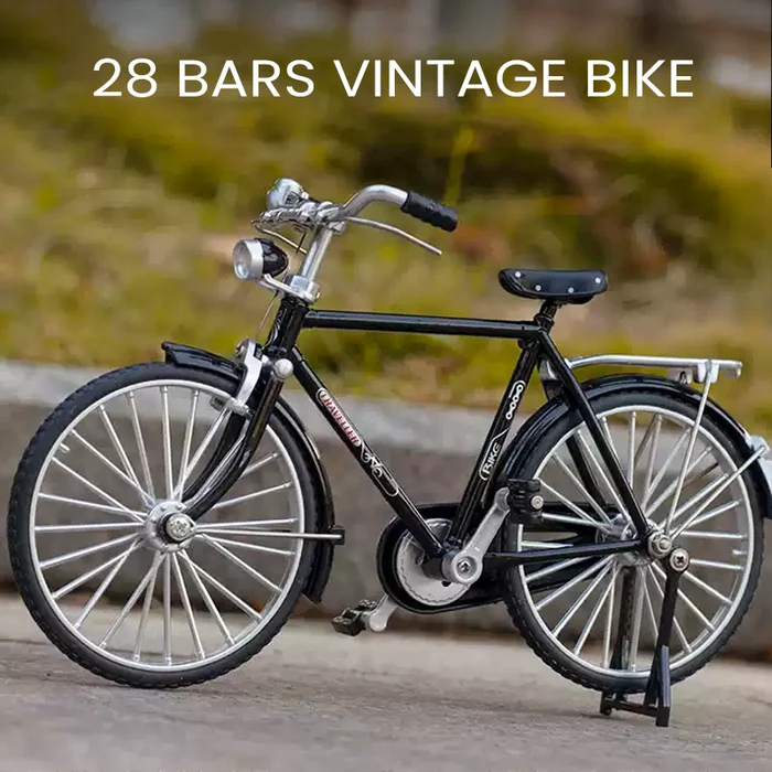 51 PCS DIY Retro Bicycle Model Ornament For Kids