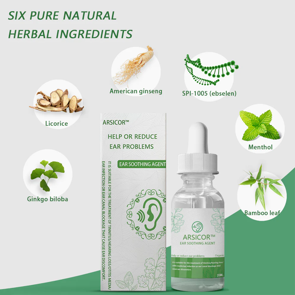 ARSICOR Organic Herbal Drops