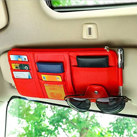 New Car Visor Organizer