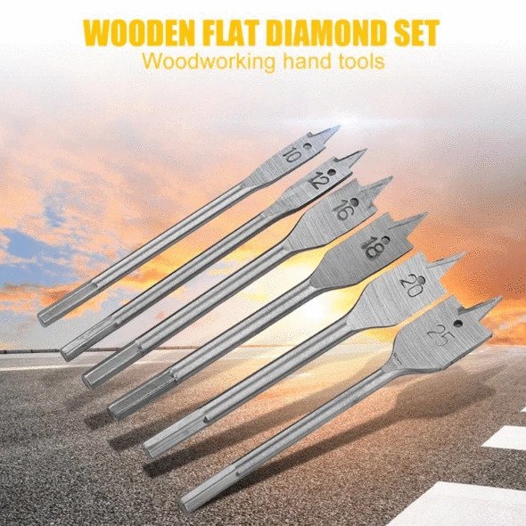 Spade Drill Bit Set