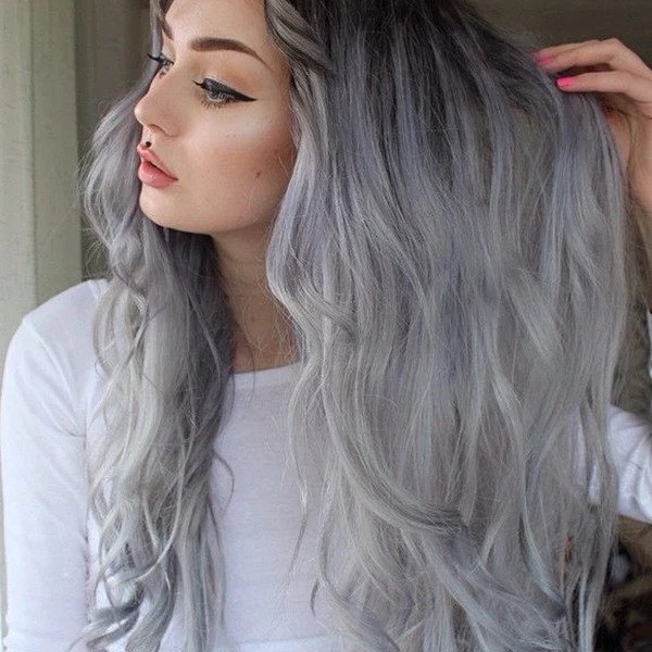 DivaScarlet Ash Gray Hair Dye