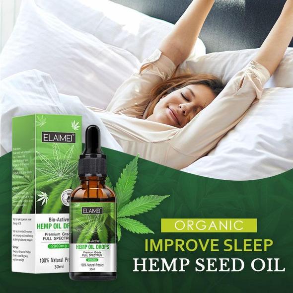 Organic Improve Sleep Hemp Seed Oil