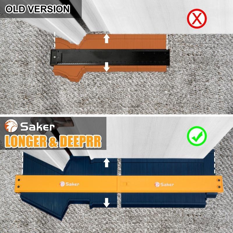 Saker Split Joint Contour Profile Gauge