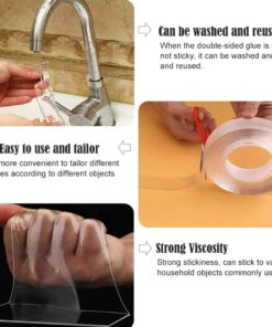 Reusable Waterproof Adhesive Tape