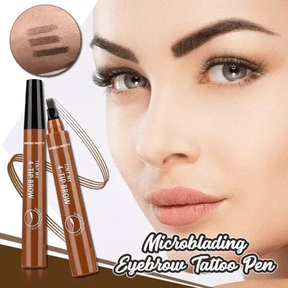 Microblading 4-Tips Eyebrow Pen