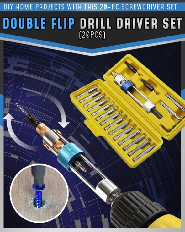 Double Flip Drill Driver Set