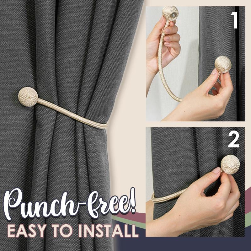 Magnetic Buckle Curtain Tieback