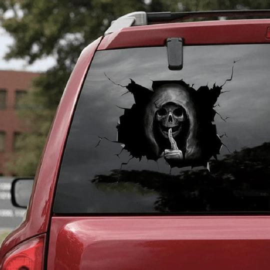 SILENT SKULL STICKER