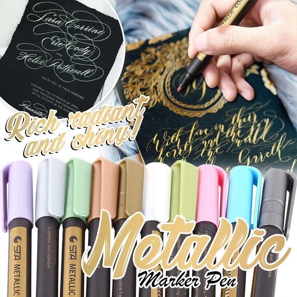 Metallic Marker Pens