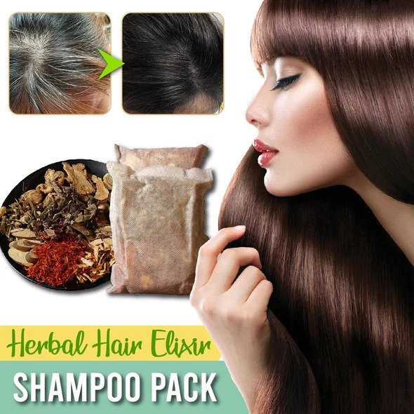 Herbal Hair Elixir Shampoo Pack